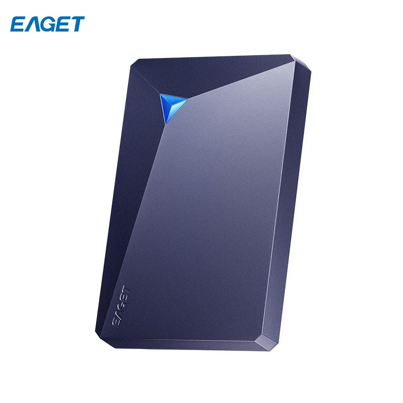 忆捷(EAGET)移动硬盘G100 USB3.0接口2.5英寸移动机械硬盘写入 100MB/S以上 时尚款 1TB高清大图