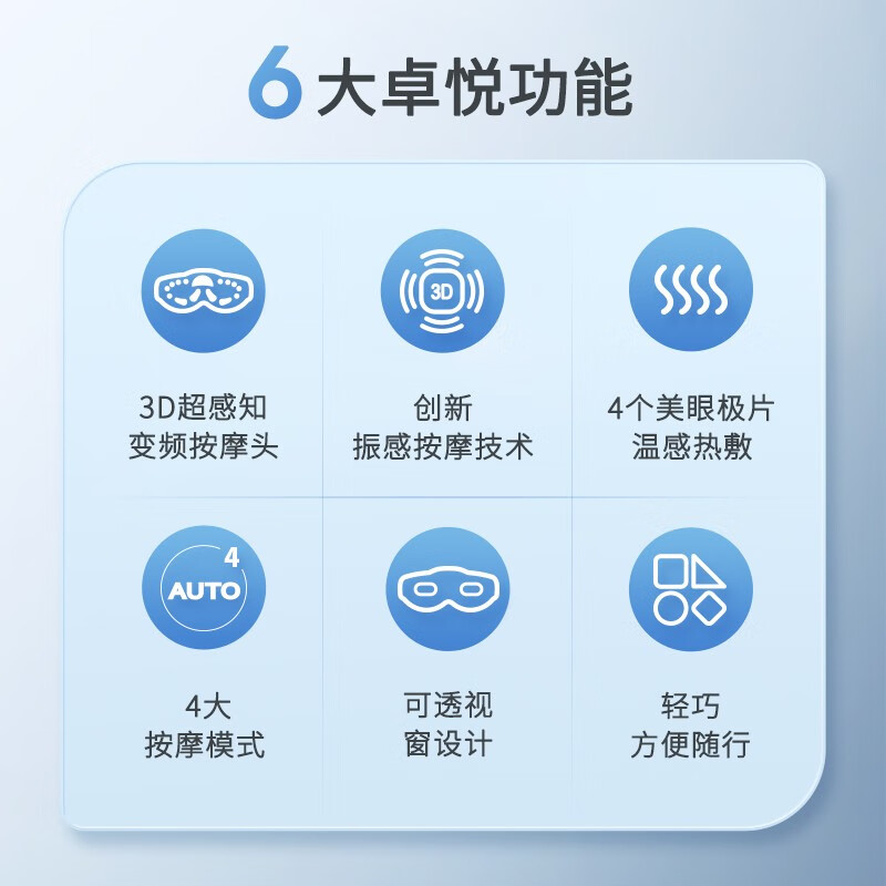 奥佳华智能眼部按摩仪OG2526高清大图