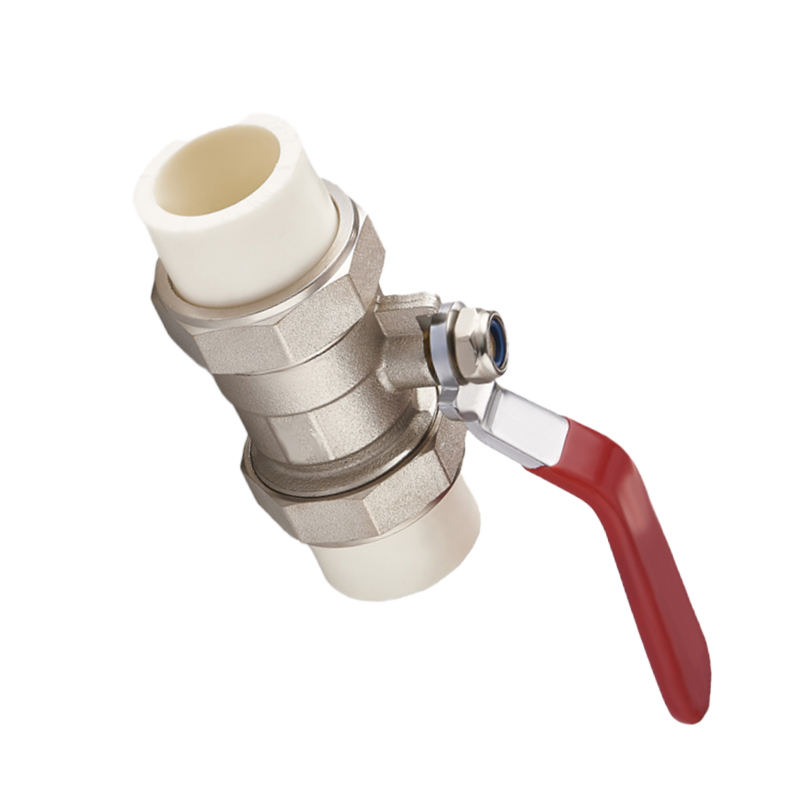 兴酉 PP-R双活接铜球阀 40*40 个高清大图