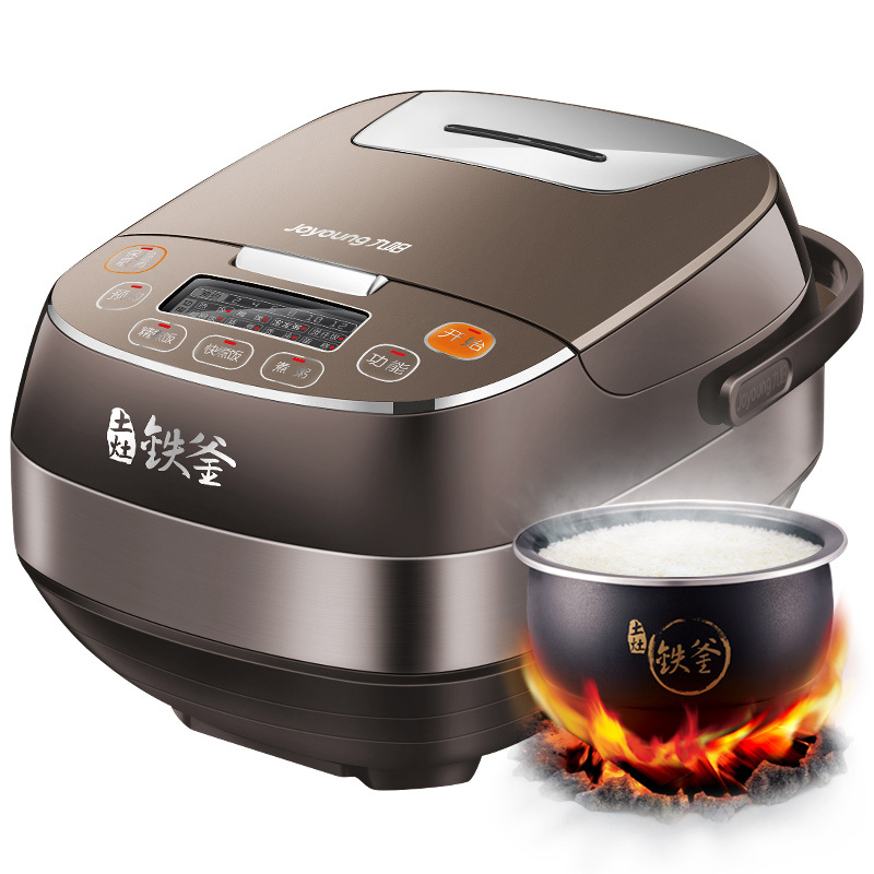 九阳(Joyoung)电饭煲铁釜内胆电饭锅IH电磁加热可预约智能控制 F-30T12/3L 电器