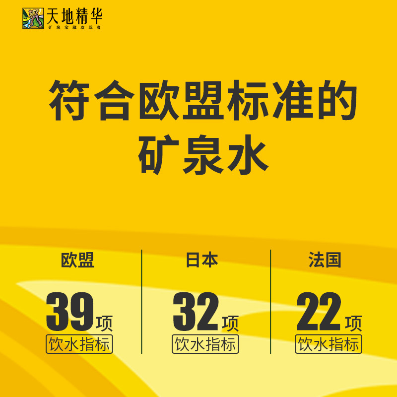 天地精华瓶装水350ml*12- 整箱装