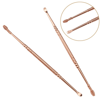 zw不锈钢双头弹簧挖耳勺螺旋耳挖采耳工具挖耳朵掏1把