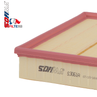 索菲玛(SOFIMA)空气滤清器/空滤 S3061A 桑塔纳旅行车1.8/三厢1.6 1.8/桑塔纳2000三厢1.8