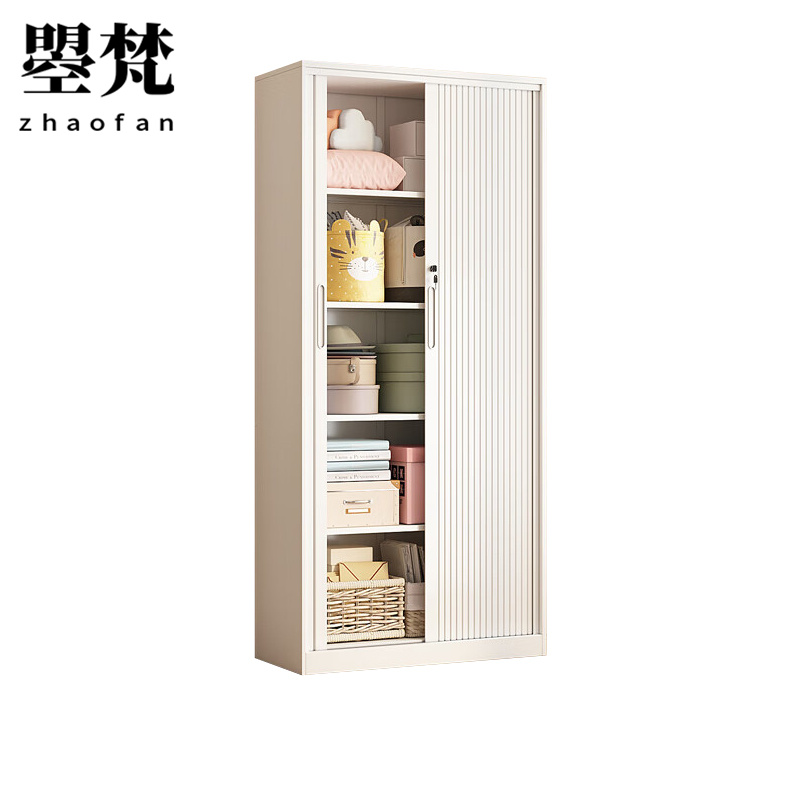 曌梵卷门储物柜1800*750*400mm台高清大图