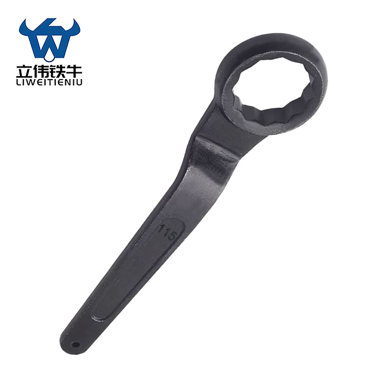 立伟铁牛单头梅花扳手115mm/把高清大图