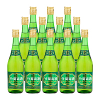 汾酒 竹葉青酒38度玻竹 475ml*12瓶整箱装
