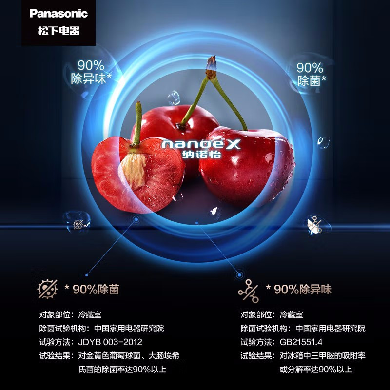 松下NR-W581TM-T 570升宽幅变温双循环超薄嵌入式大容量多门法式冰箱 微冻保鲜臻材保鲜高清大图