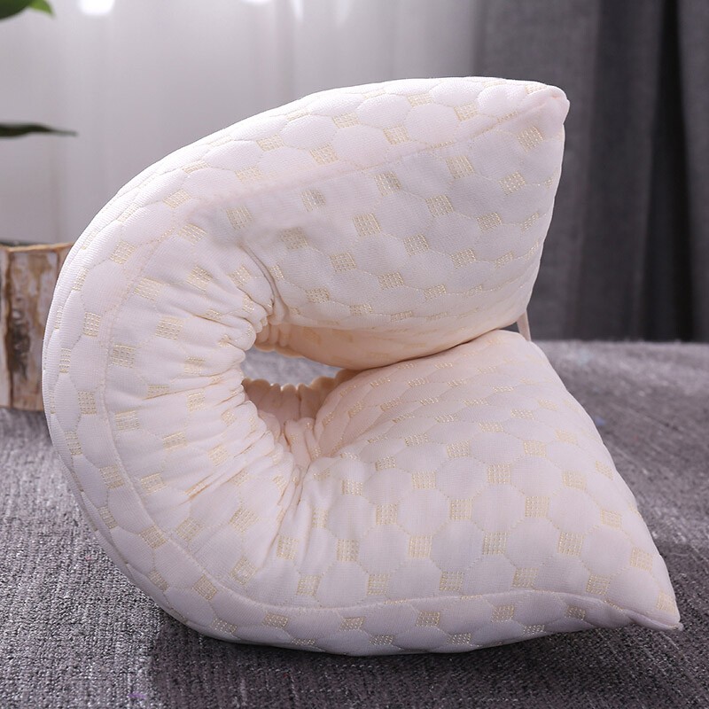 天琴乳胶枕50*30cm触感柔软舒适亲肤吸湿透气颗粒TQ-J60高清大图