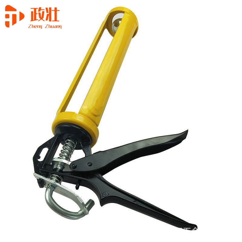 政壮 玻璃胶枪 黄 把高清大图