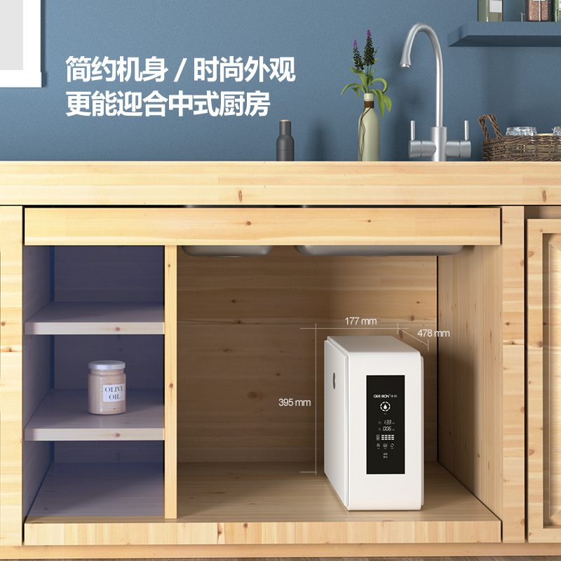 美国净邦净水器RO反渗透1000加仑大流量纯水机GB-RO-009净水机过滤器