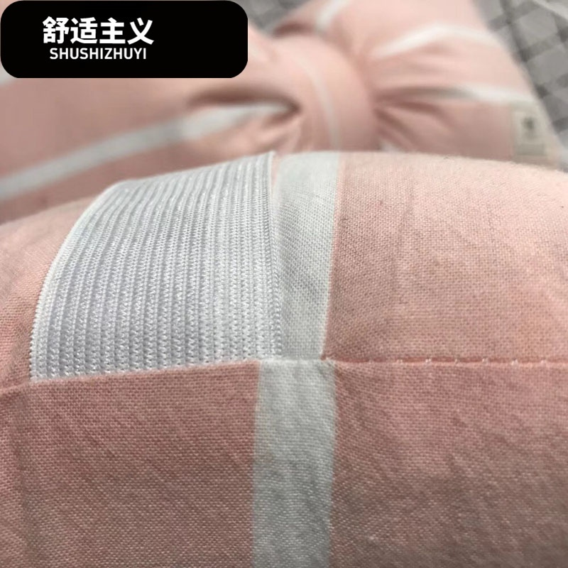 汽车靠枕颈枕沙ins靠垫床头卧室少女心蝴蝶结抱枕北欧腰垫全棉