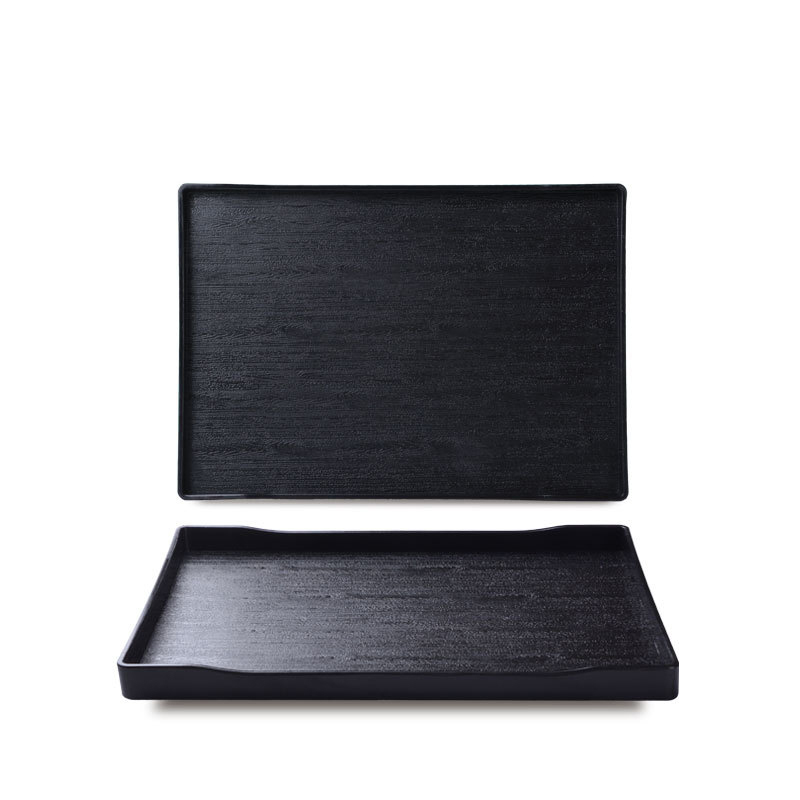 东凯汇普 仿木纹托盘 24.5cm*18cm 个高清大图