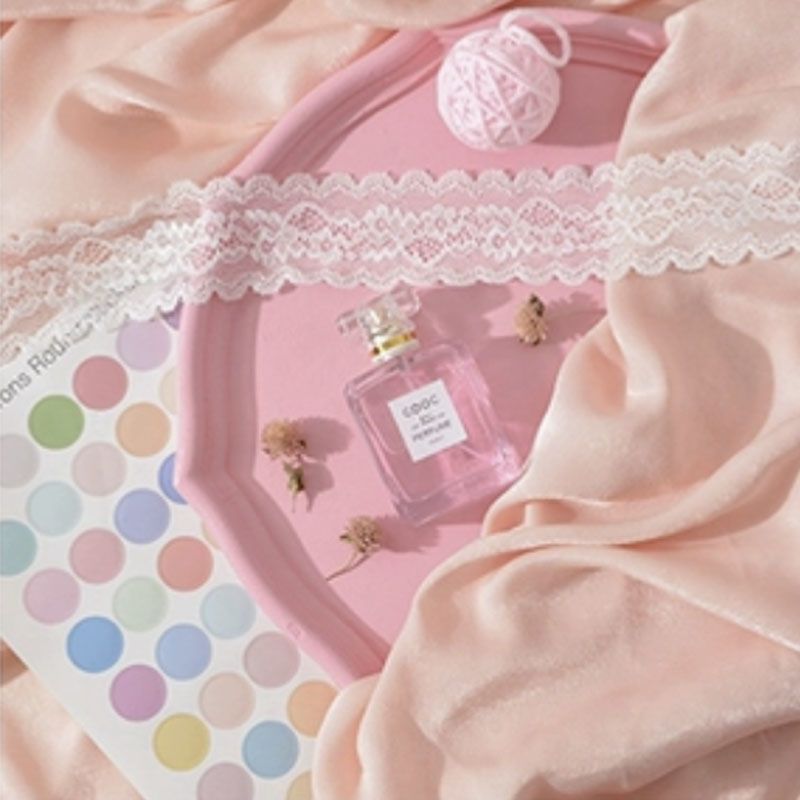 ins风北欧手绘彩色托盘客厅茶几果盘果盆学生拍照道具民宿摆件盘粉色