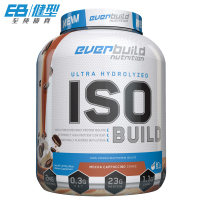 EB健型EVERBUILD水解分离乳清蛋白粉固体饮料巧克力味2271g/桶5磅