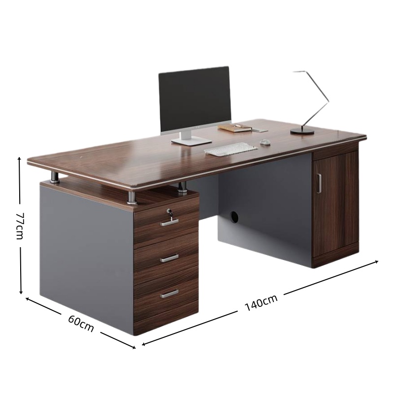 芙首泰办公桌140*60*77cm张高清大图