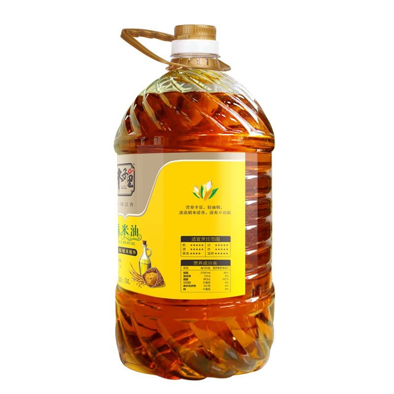 木子里纯正稻米油健康油食用油5L