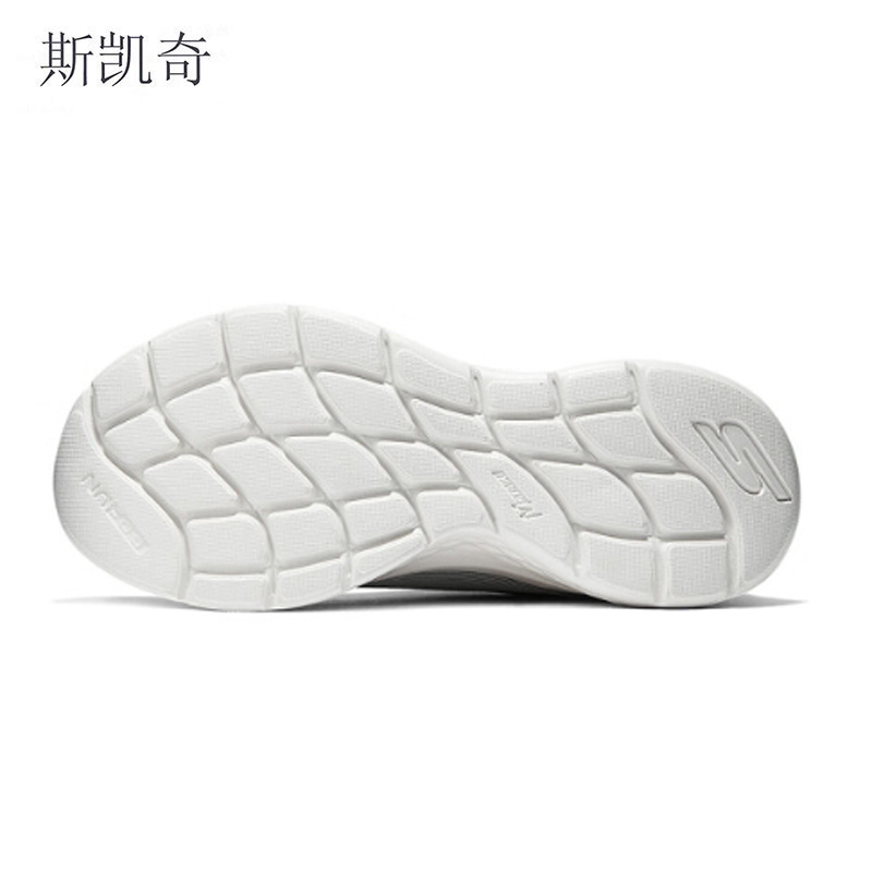 斯凯奇 女网面透气休闲鞋 129441/LGPK-7 双高清大图