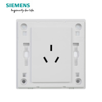 西门子(SIEMENS)开关插座 悦动雅白系列10A三孔电源插座5UB80133NC01