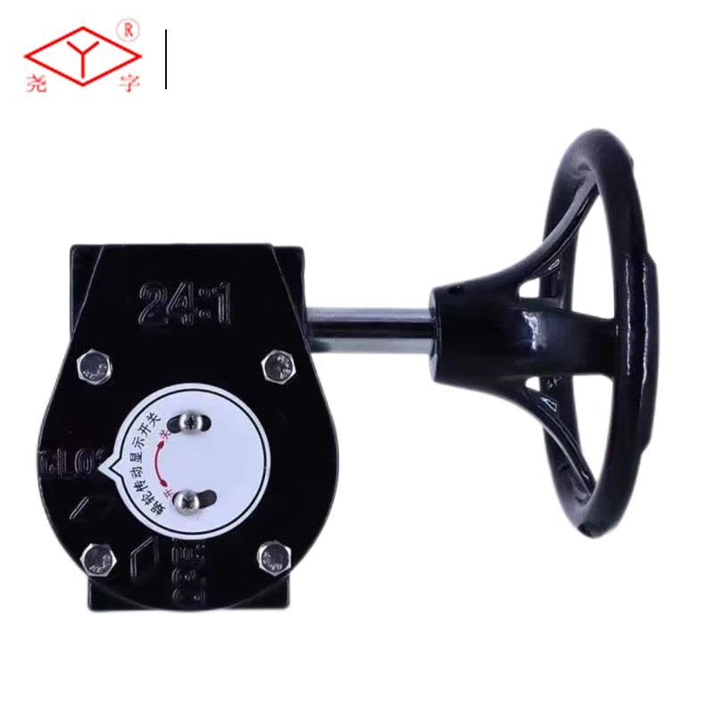 远大(尧字)手动式蝶阀涡轮头DN150图片