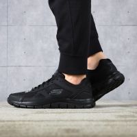 Skechers斯凯奇男鞋新款系带轻便透气舒适运动休闲鞋52631-BBK ZP