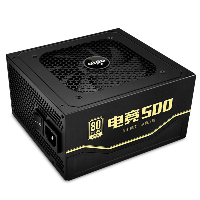 爱国者 DIY机箱电源 电竞500 金牌认证 额定500W