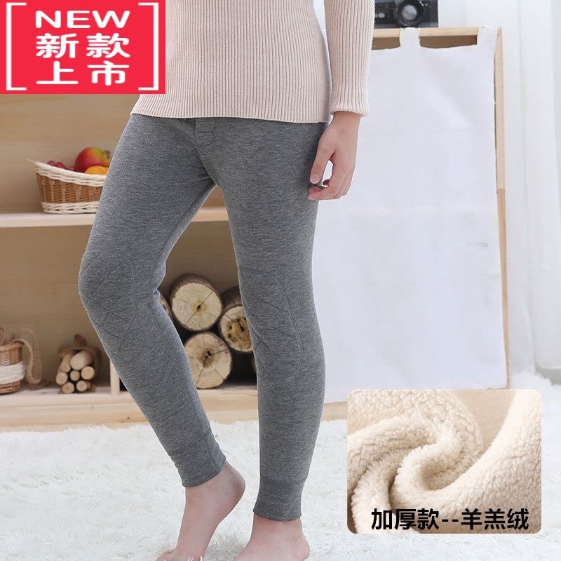 可莉允童装男童保暖裤加绒加厚打底裤秋裤儿童护膝内穿棉裤秋冬宝宝裤子图片