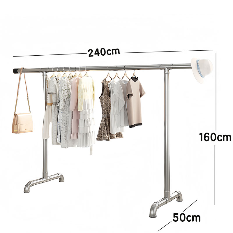 芙瑞塔晾衣杆 晒衣架240*50*160cm 个