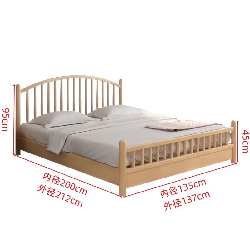 抚樽弯头温莎床高清大图