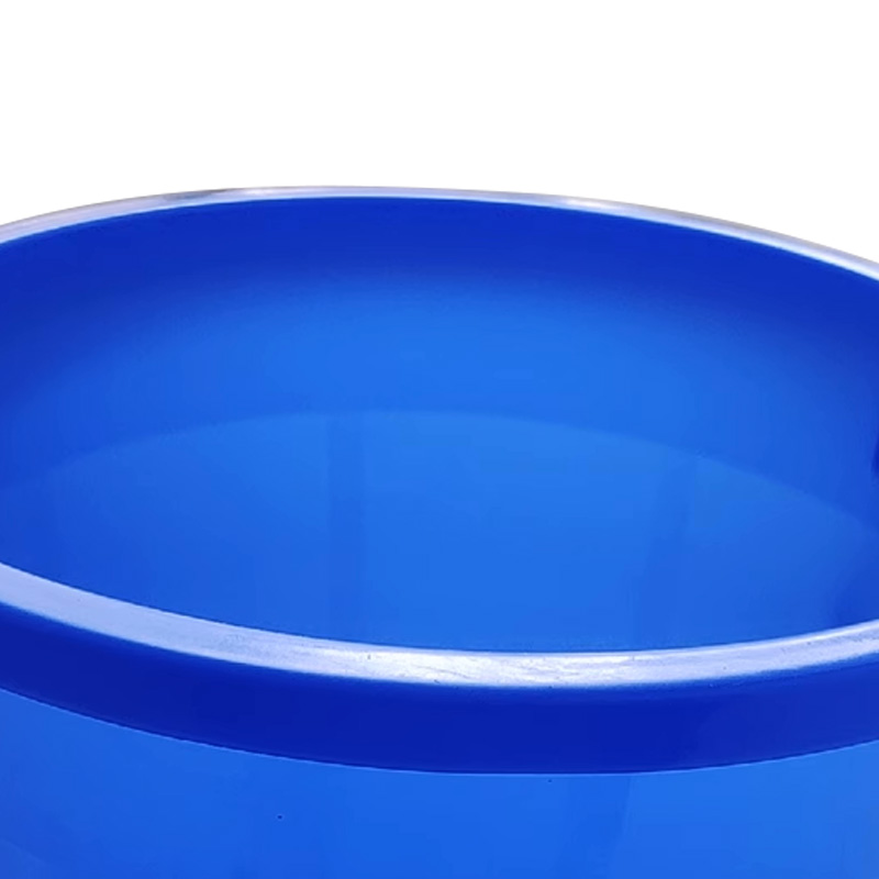 敏胤 MYY-40 蓝色圆形水桶垃圾桶 40L高清大图