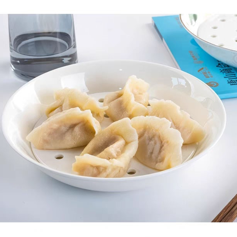 北国风光 骨瓷饺子盘 TS-BC-9英寸 套高清大图