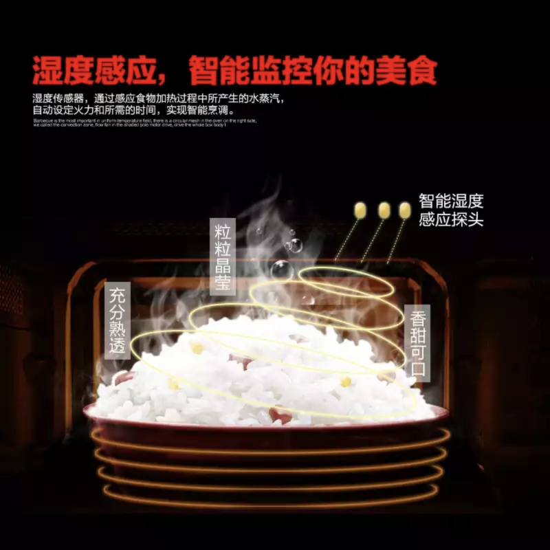 格兰仕 家用微波炉烤箱一体机 A7-G238N3(G0) 3人以上 23升家用平板光波炉