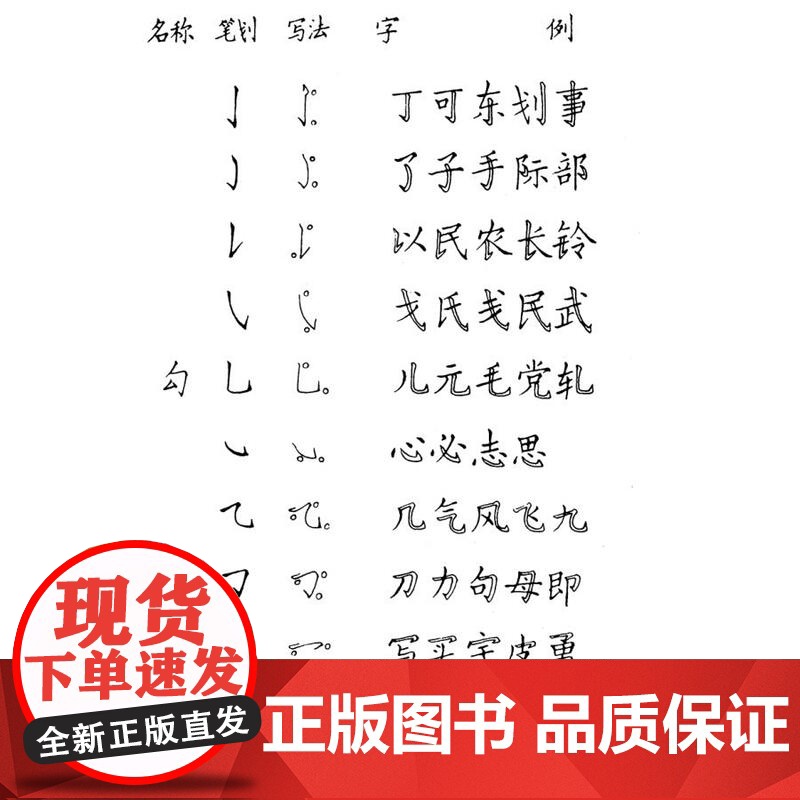 邓散木钢笔字写法 中国现代帖学书法大家晋韵唐法硬笔书法提高书写水平普及教育读物学生字帖基本的写法 上海人民美术出版社高清大图