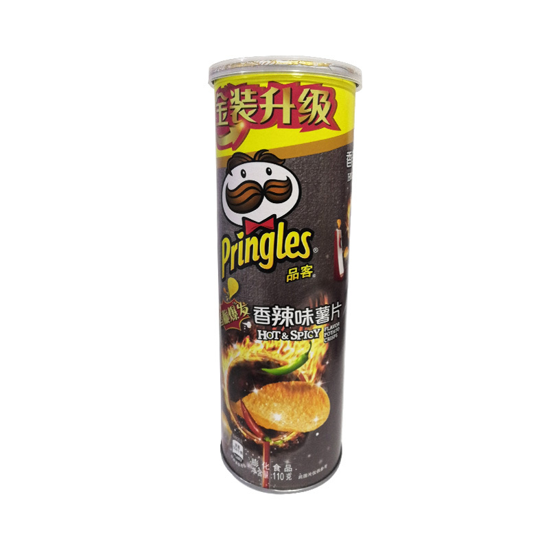 pringles品客薯片香辣味110