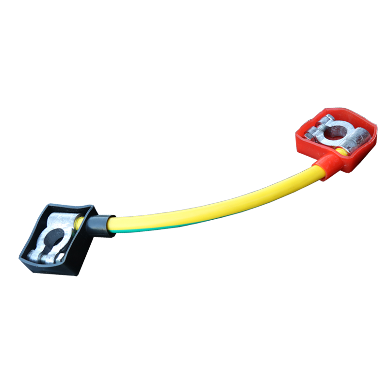 敬平货车电池电瓶连接线纯铜连接线电瓶线电池头并联线套装卡子大铅头