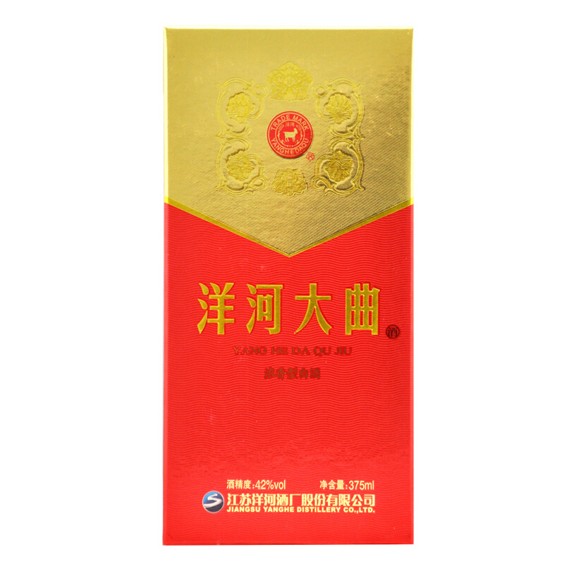 洋河大曲42度500ml*6瓶 整箱装