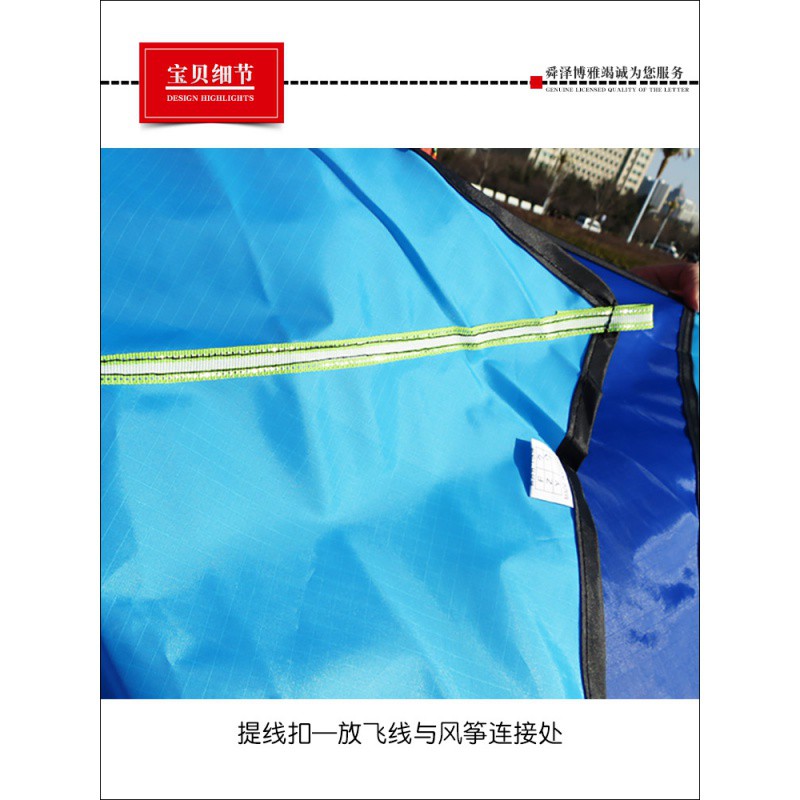 潍坊风筝飞天彩虹儿童卡通大型成人风筝线轮微风易飞不飞包退T11创意 三维工匠 大飞天彩虹[不含线轮]高清大图