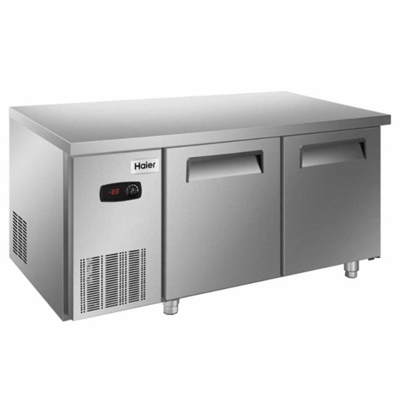 海尔(Haier)冰柜SP-430C/D2 1.8米长 卧式商用冷藏冷冻转换冰柜 冷藏柜 冷冻柜 厨房不锈钢工作台