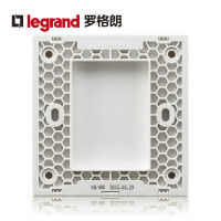 [官方旗舰店]tcl罗格朗Legrand开关插座面板仕典逸景玉兰白空白面板挡板底盒盖板装饰板86型带开关插座