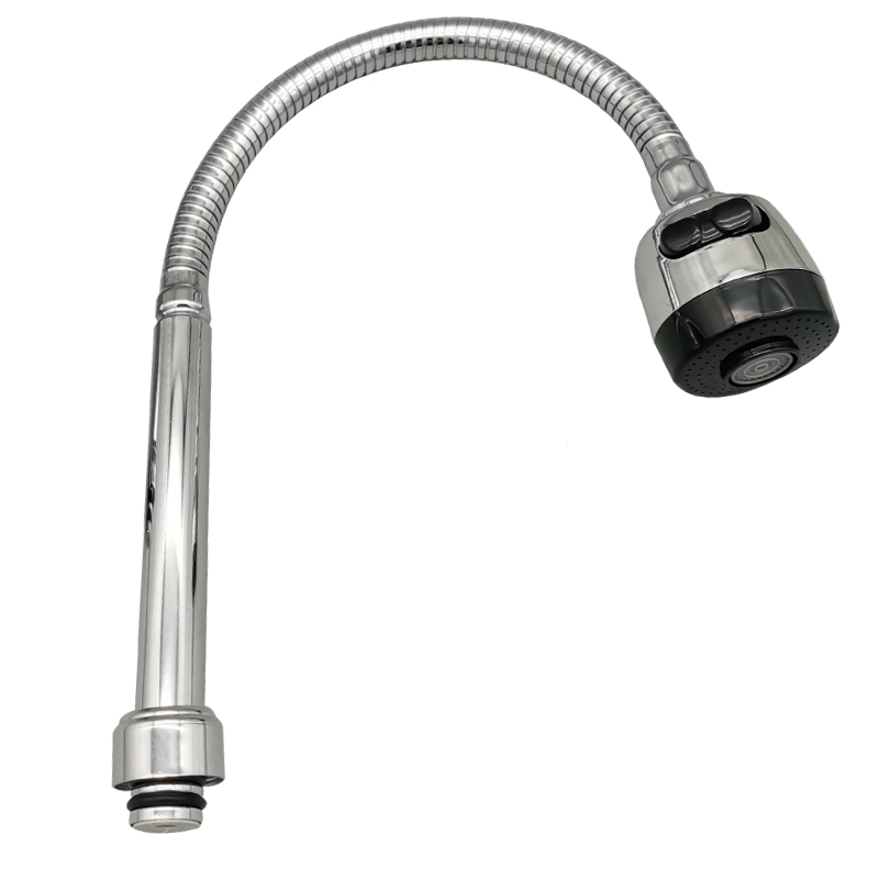 厨房洗菜盆闪电客水龙头配件水龙头出水管出水嘴起泡器万向管旋转大