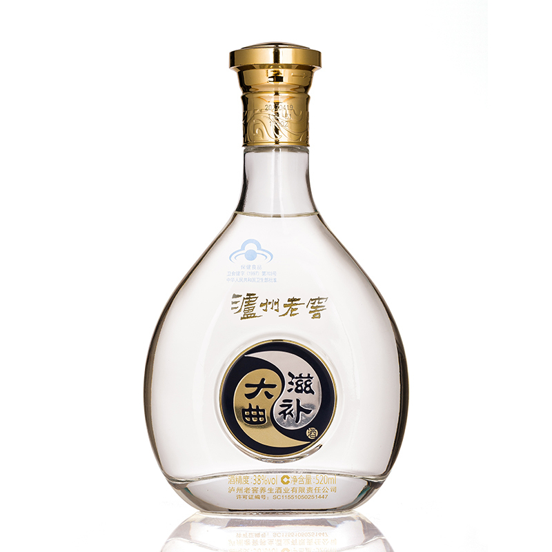 泸州老窖养生酒 滋补大曲 浓香型38度520ml单瓶装白酒保健酒