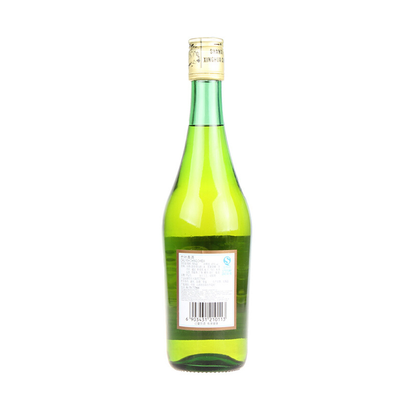 汾酒 出口竹叶青 45度 500ml 单瓶装 清香型白酒