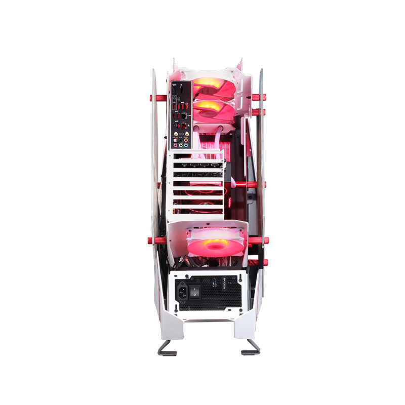 IPASON GUNDAM独角兽 锐龙R9 5900X/5950X/RX6800XT/RX6900XT攀升高达联名AMD电脑主机ROG水冷游戏台式机台式电脑