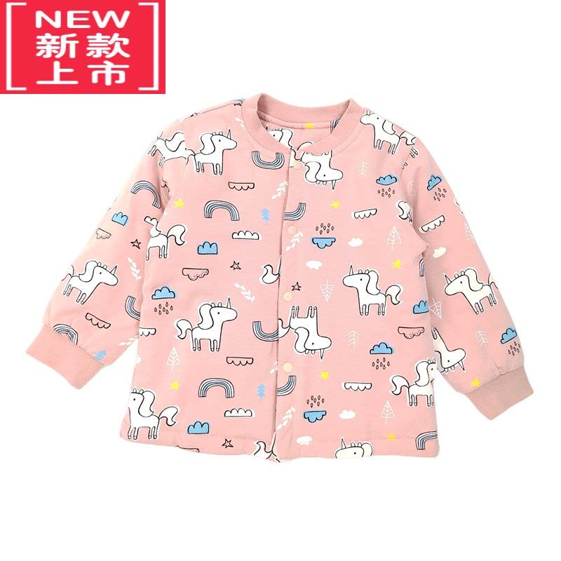 可莉允小童薄棉上衣中童棉袄男女童家穿棉衣夹棉内穿暖气空调房棉服图片