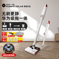 HUAWEI HiLinK杰诺大功率车载手持吸尘器无线家用无刷强力锂电立式宠物洗地吸拖一体机S350Max-D