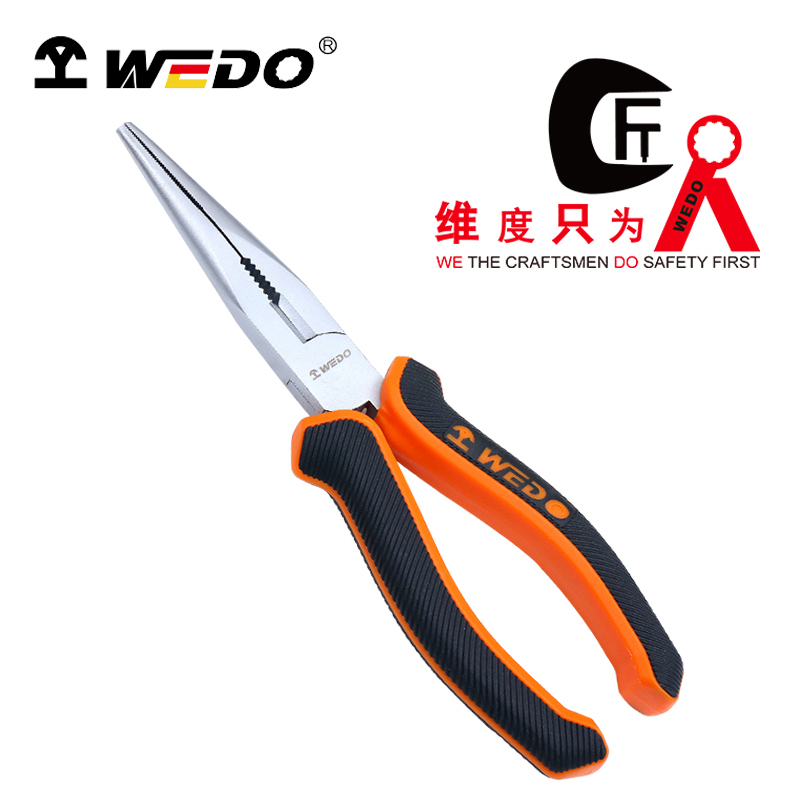 维度WEDO尖嘴钳尖咀钳尖口钳尖头钳(德标工业级)8寸200mm HG352-08 /把高清大图