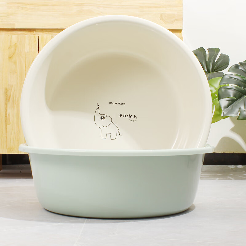 脸盆洗衣洗菜盆加厚塑料盆 45cm (只)高清大图