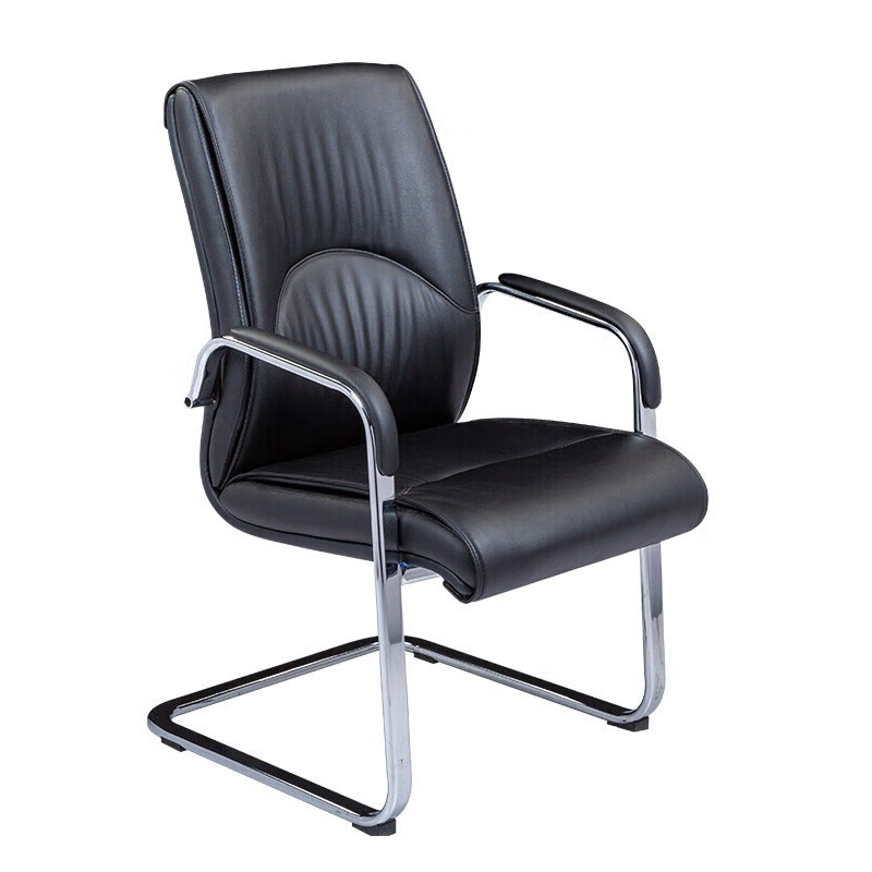 中泰(jongtay)会议椅培训椅人体工程学办公椅总裁领导老板椅电脑椅弓形椅书房椅 J-WFN7C8-HE高清大图