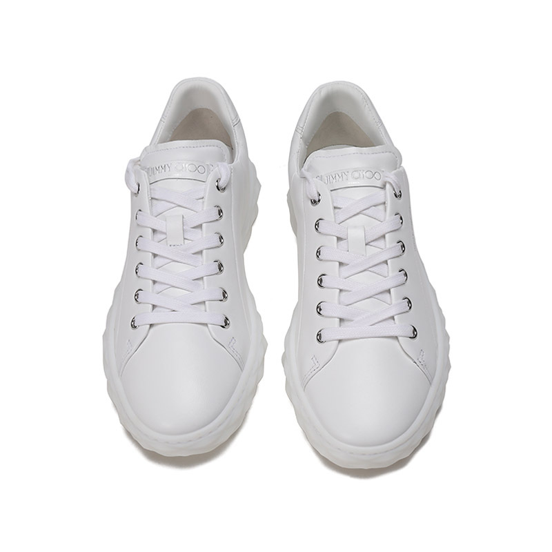 周仰杰jimmychoo女士皮革系带休闲运动鞋diamondlightfnap211