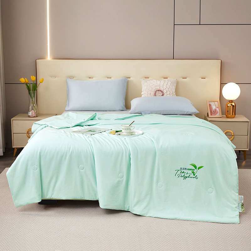 唐纳家纺 茶多酚夏凉被 200*230CM/1500G- TN-SQ25026