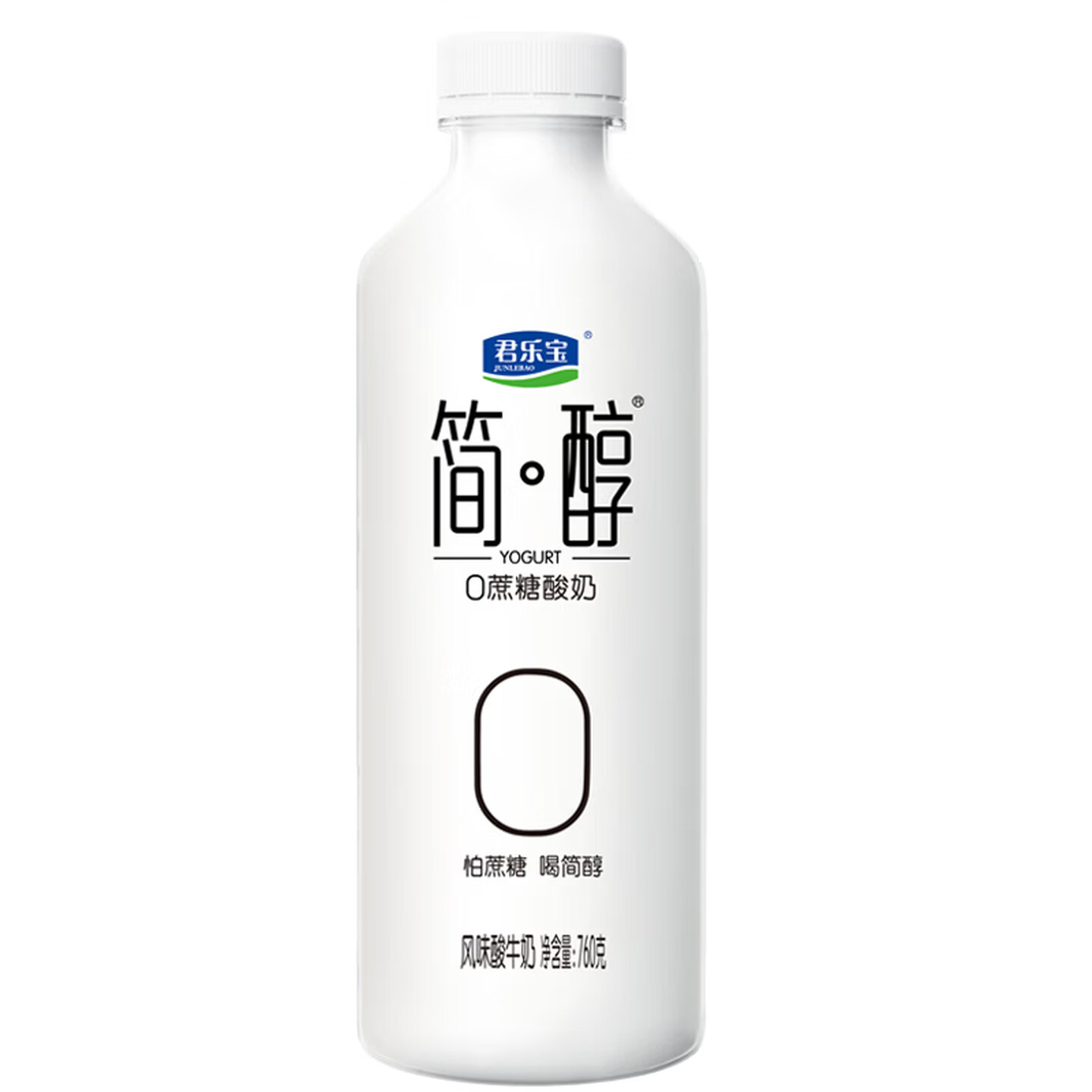 君乐宝 简醇0添加蔗糖低温酸奶760g×3桶高清大图